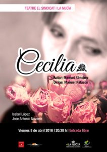 La Nucia Cartel Teatro Cecilia 2016